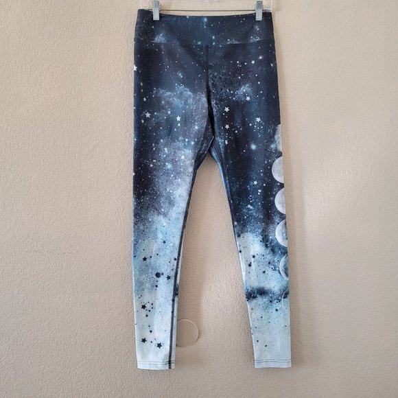 Eagle Rock Werkshop Werkhard Moon Phases Womens Legging Size Large Active - Picture 2 of 9